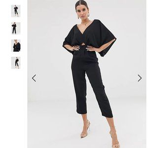 Kimono Sleeve Jumpsuit with cutout - Size 10